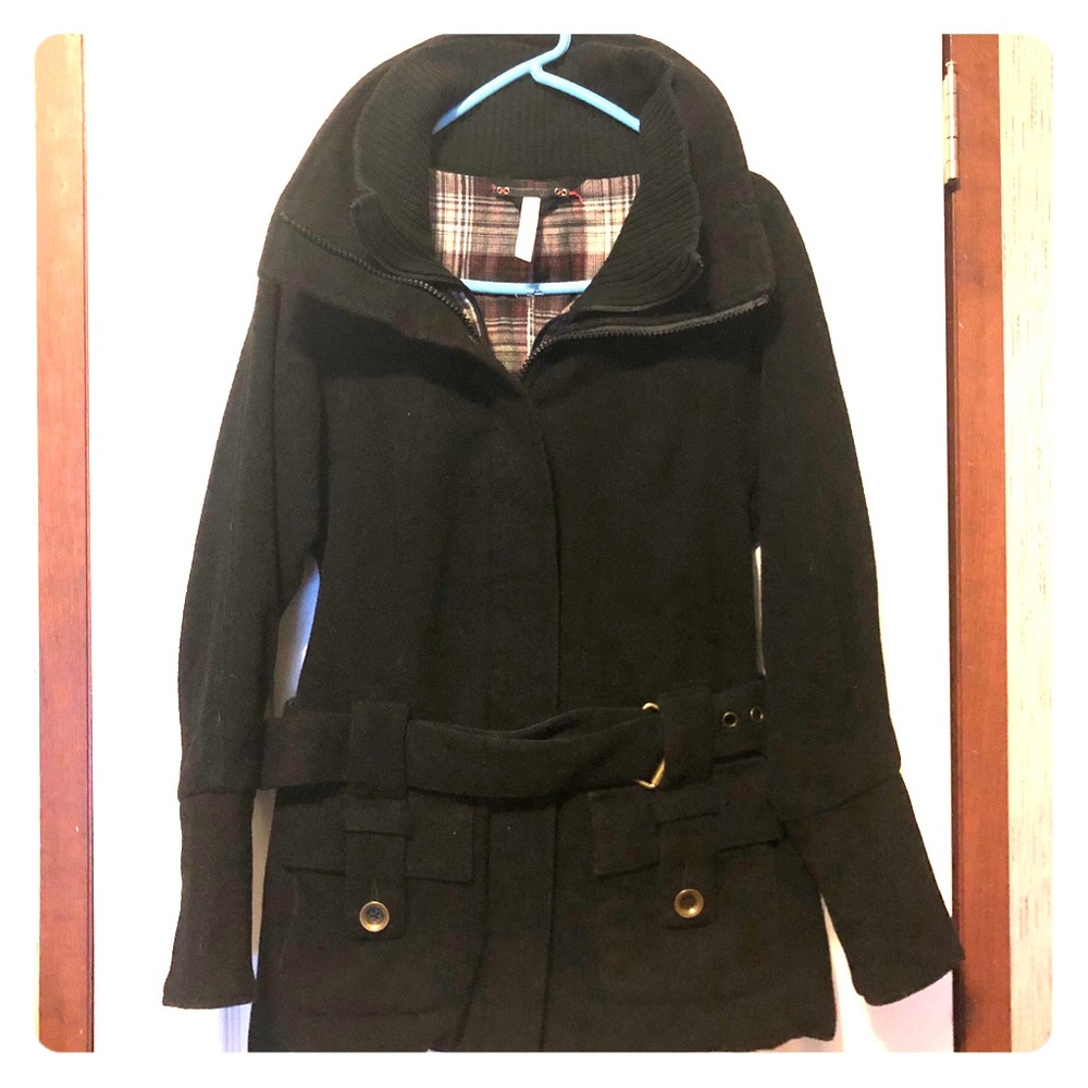 Free People Wool Blend Coat